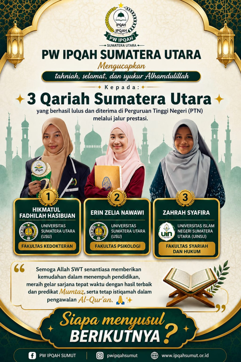 ASREN NASUTION: Kehadiran Qari Nasional dan Internasional Jadi Berkah bagi USU dan UINSU
