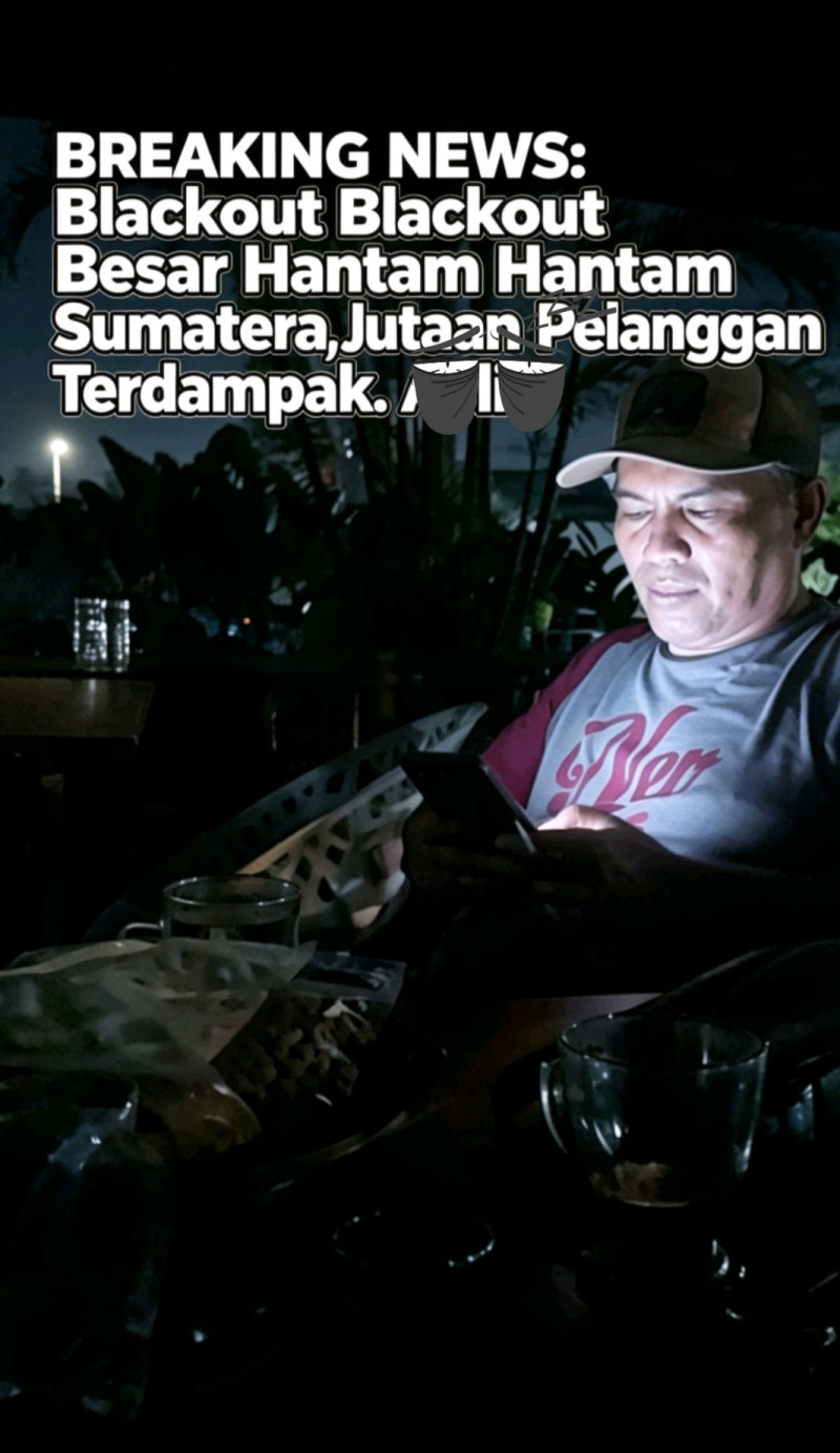 BREAKING NEWS: Blackout Besar Hantam Sumatera, Jutaan Pelanggan Terdampak