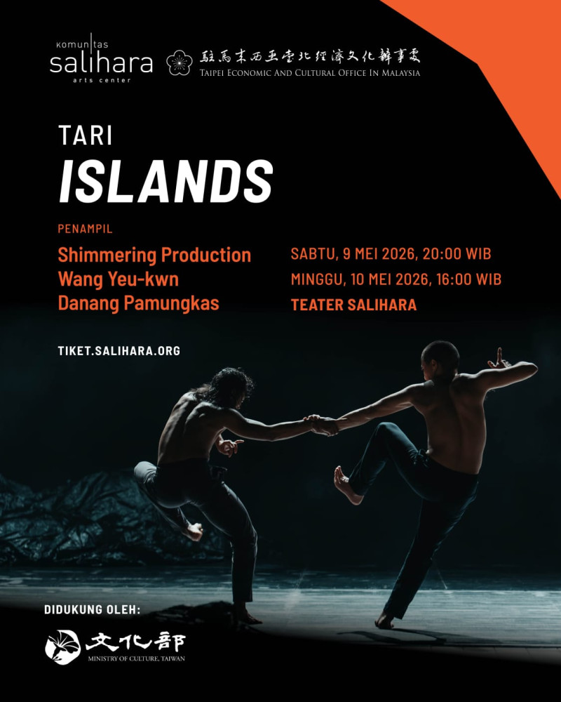 Komunitas Salihara Arts Center bersama Grup Tari Asal Taiwan Hadirkan Islands sebagai Dialog Tubuh dan Identitas