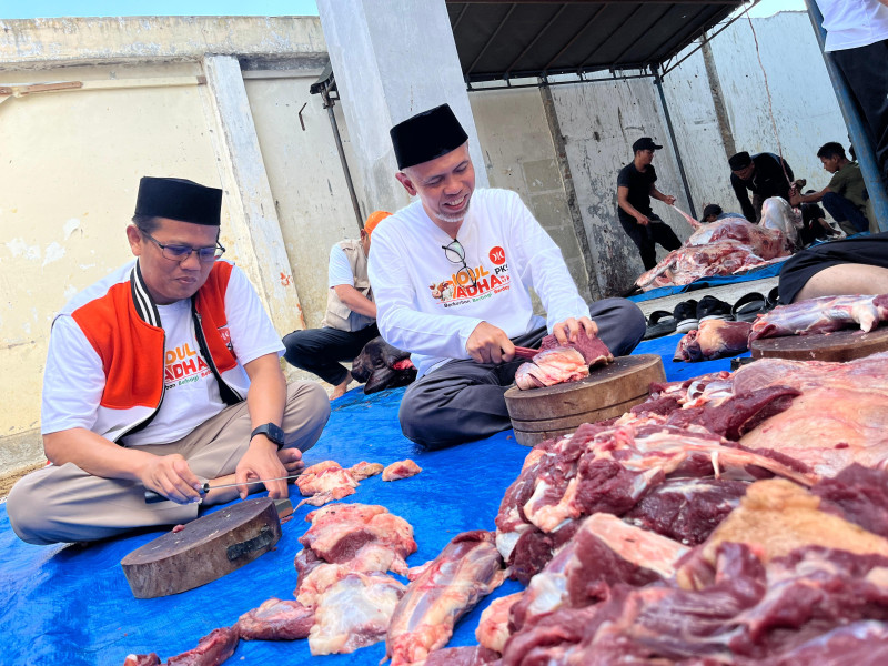 PKS Se-Sumatera Utara Sembelih 106 Sapi dan 197 Kambing