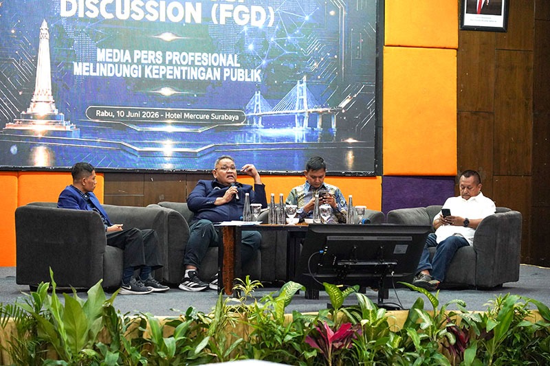 Begini Pesan Dewan Pers pada Pelantikan Pengurus JMSI Jatim