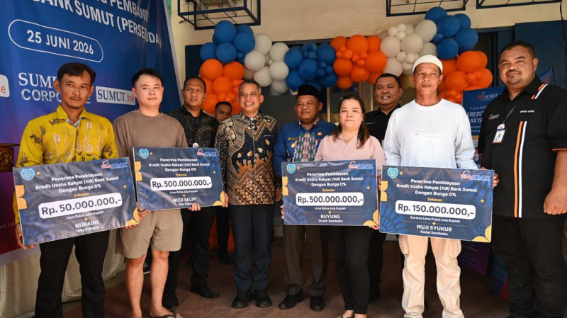 Bank Sumut Resmikan KCP Sei Berombang, Perluas Layanan hingga Kawasan Pesisir Labuhanbatu