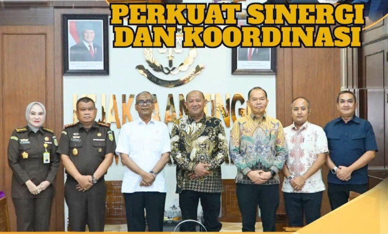 Bupati Langkat dan Kajari Audiensi dengan Kajati Sumut, Perkuat Sinergitas Pengawalan Pembangunan