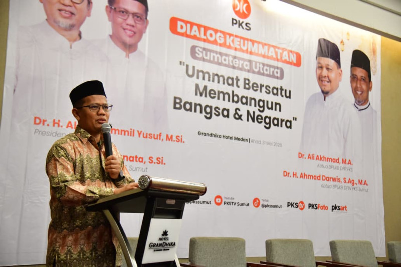 Ketua DPW PKS Sumut Andi Pranata Dorong Sinergisitas dan Kolaborasi Ummat