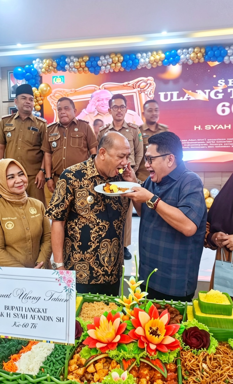 Milad ke-60 Bupati Langkat Syah Afandin, Berlangsung Khidmat dan Penuh Kebersamaan, Ondim Ucapkan Rasa Syukur