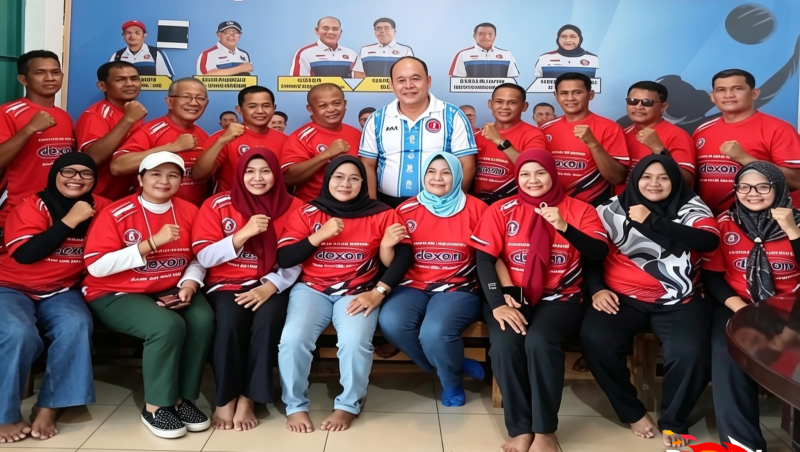 46 Klub Ramaikan Kejuaraan Bola Voli U-15 Se-Sumatera di Deli Serdang, Ini Kata Ketum Mavi Sumut Azas Siagian