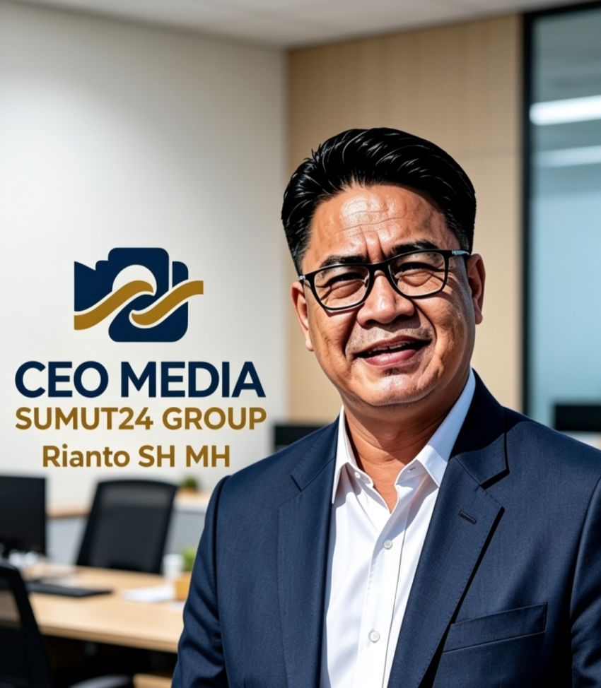 CEO Sumut24 Group  Rianto SH MH Tegaskan Peran Media sebagai Pilar Demokrasi