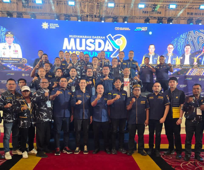 DPD AMPI Sumut Gelar Musda IX, David Luther Lubis Kembali Terpilih Pimpin AMPI Sumut