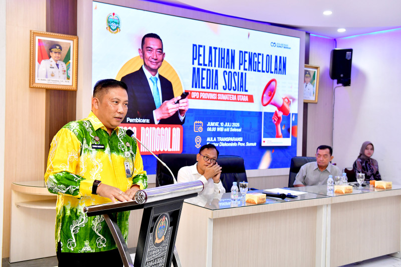 Kelola Media Sosial Secara Kolaboratif,  Dinas Kominfo Sumut Dorong OPD Bangun Komunikasi Publik yang Responsif
