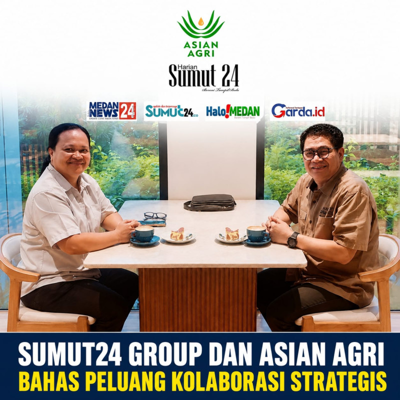 Sumut24 Group dan Asian Agri Bahas Peluang Kolaborasi Strategis