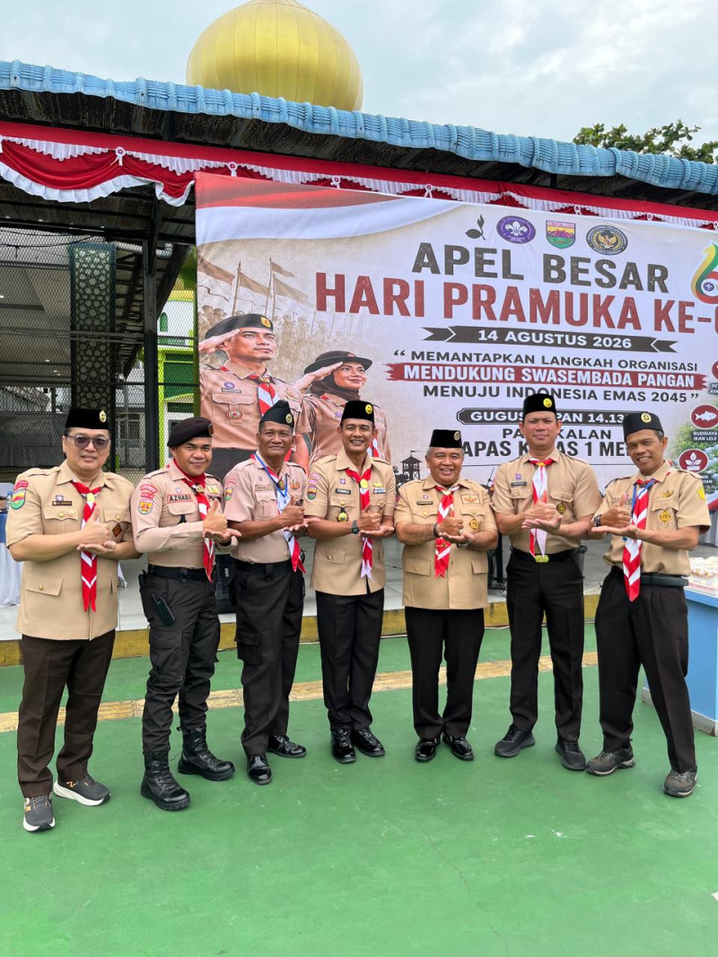 Dari Lapas kelas 1 Medan untuk Indonesia: Pramuka gudep 14.1387 Tegaskan dukungan terhadap Agenda Swasembada Pangan dan Indonesia Emas 2045