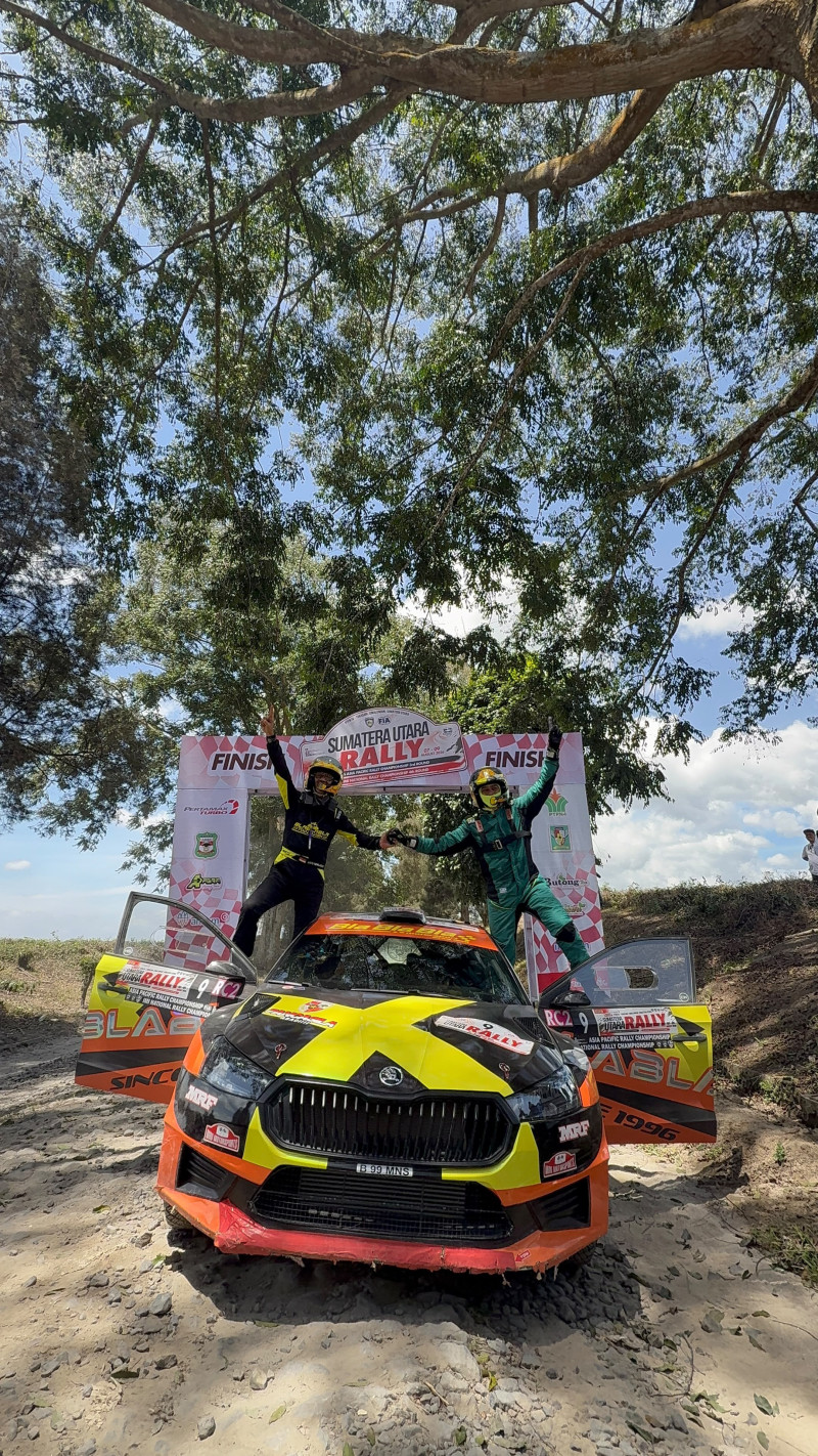 Ijeck Juara APRC 2026 dan Nasional Rally 2026, Torehkan Prestasi Gemilang di Tobasari