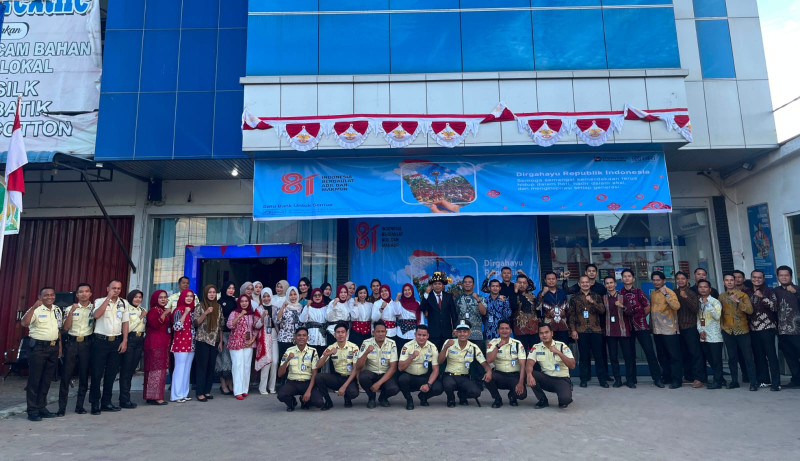 Semangat Kemerdekaan,BRI BO Sibuhuan Gelar Upacara HUT ke-81 RI