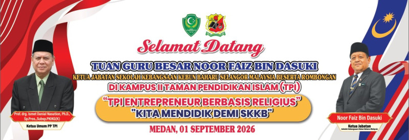 Besok, TPI Medan&ndash;SK Kebun Baharu Selangor Jalin Kerja Sama Pendidikan, Perkuat Entrepreneur Berbasis Religius