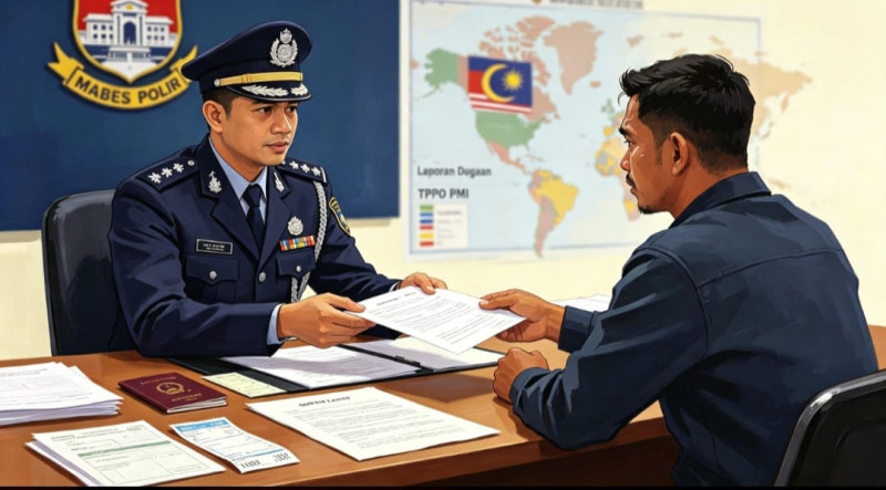 Geger! Dugaan TPPO PMI Asal Medan ke Malaysia Dilaporkan ke Mabes Polri, Paspor hingga Gaji Disoal*