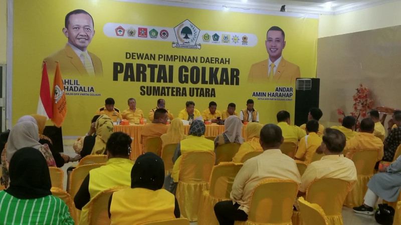 Golkar Sumut Mulai Panaskan Mesin, Target Menguningkan Sumatera Utara