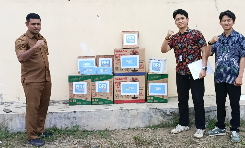 Dukung Haornas, BRI BO Sibuhuan Ikut Berpatisipasi  Sumbangkan Hadiah