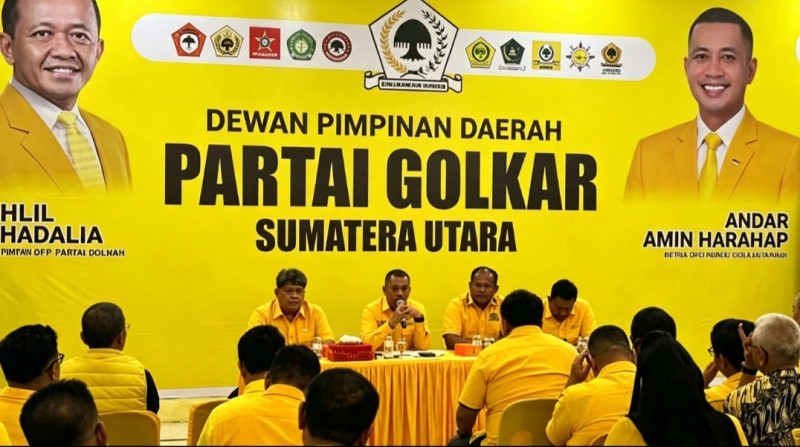 Ini Daftar Nama 186 Pengurus DPD Golkar Sumut Periode 2026&ndash;2031
