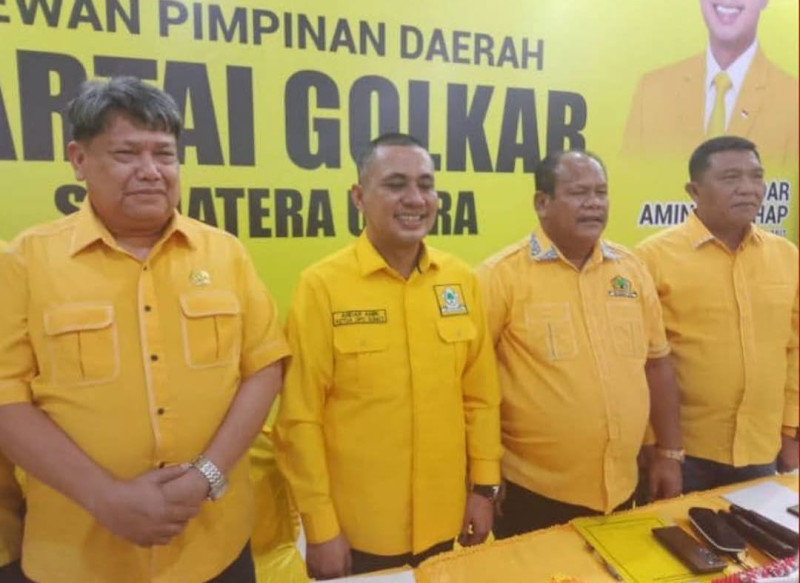 Kepengurusan Baru Terbentuk, Golkar Sumut Langsung Tancap Gas Konsolidasi