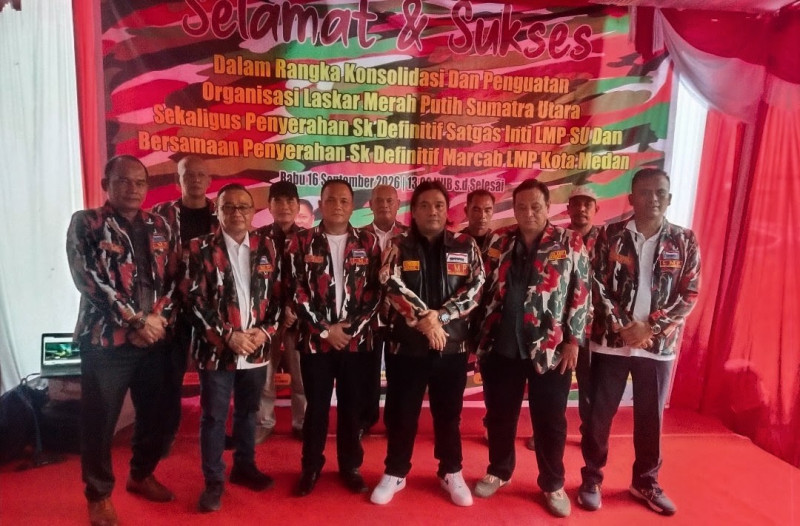 Nahkodai LBH MADA LMP Sumut, Dr. Ramces Pandiangan Janji Kawal Masyarakat yang Terzalimi Usai Diberi SK oleh Rukun Sembiring SE