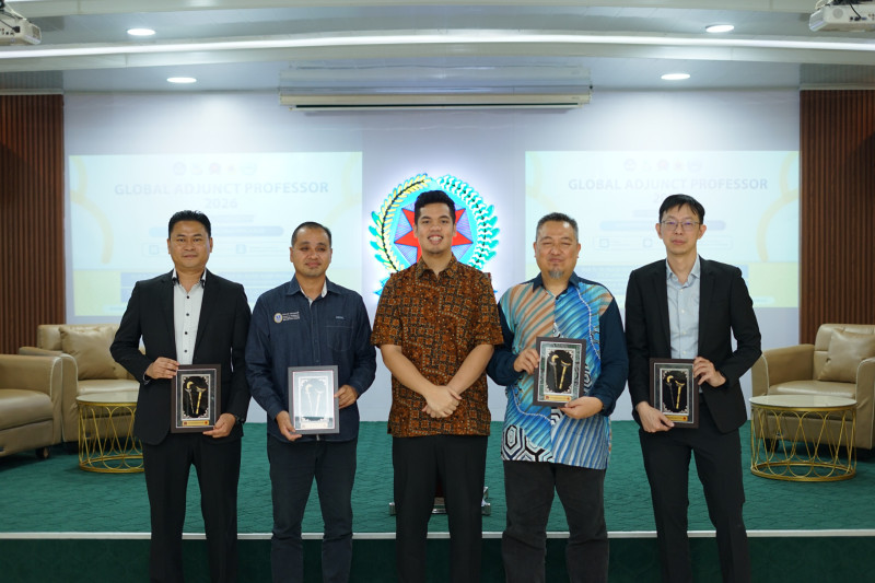UNPAB Gelar Seremoni Global Adjunct Professor Program 2026, Perkuat Kolaborasi Akademik Internasional