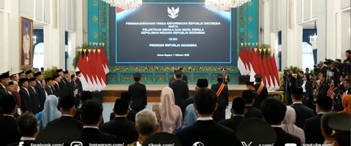 Presiden Prabowo Lantik Kapolri Baru, Sekjen Golkar Sarmuji Menjadi Menteri Perindustrian