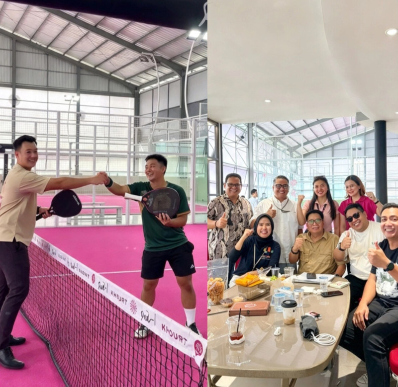Sukses Gelar The Khourt Competition Vol. 1, Match Hub ID Sports Dorong Ekosistem Padel Medan