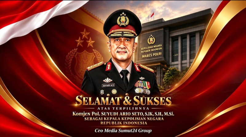 DPR RI Setujui Suyudi Ario Seto sebagai Kapolri, CEO Sumut24 Group Sampaikan Ucapan Selamat