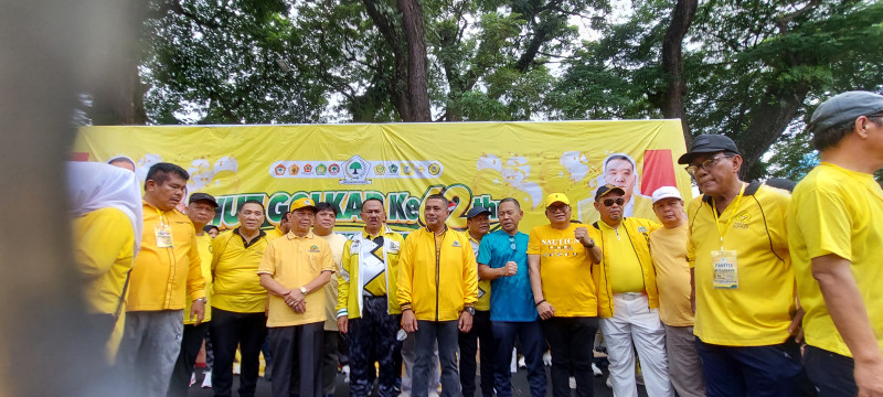 HUT ke-62 Golkar di Medan Meriah, Andar Amin: Kami Terus Berbuat untuk Kesejahteraan Rakyat