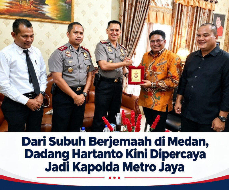 Dari Subuh Berjemaah di Medan, Dadang Hartanto Kini Dipercaya Jadi Kapolda Metro Jaya