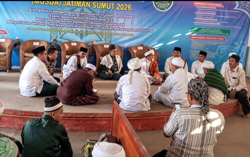 TGB Ahmad Sabban Terpilih Jadi Mudir Jatman Sumut 2026-2031, Rektor UnPab Jadi Rois