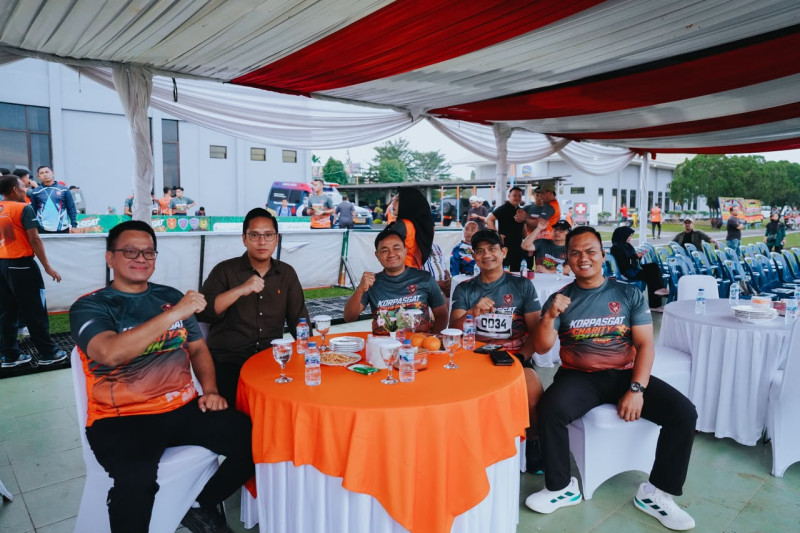 BATALYON PARAKO 463 PASGAT GELAR KORPASGAT CHARITY RUN DALAM RANGKA HUT KE-79 KORPASGAT