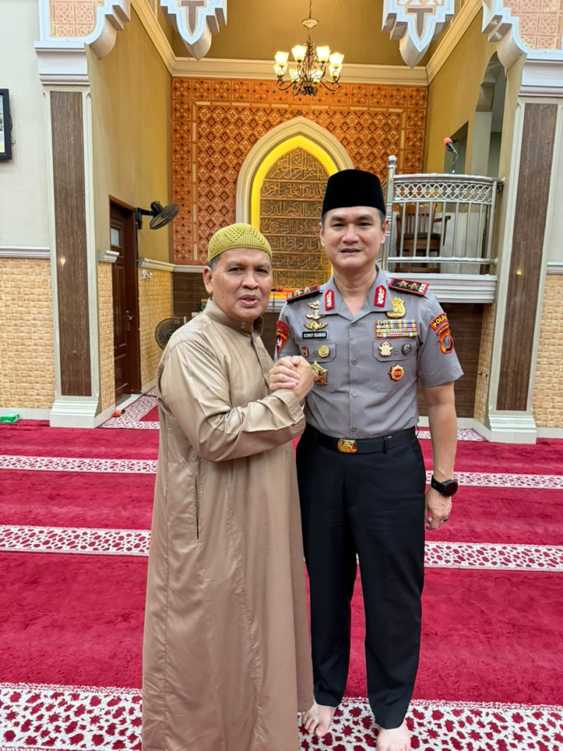 Kapolda Sumut Gelar Suling Perdana di Masjid Abidin, H Ikrom Helmi Nasution Sambut Positif