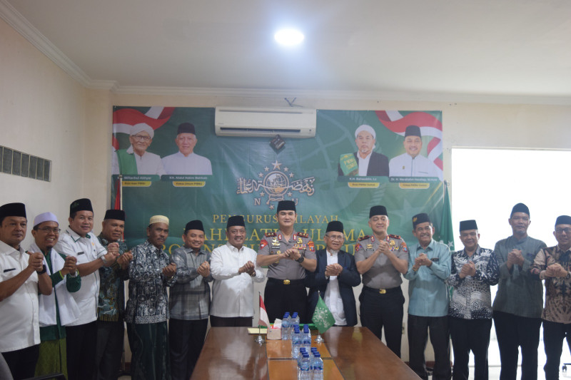 Gus Sonny Sambangi PWNU Sumut, KH Marahalim Siap Dukung Gerakan Jaga Kamtibmas