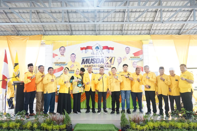Golkar Tanjungbalai Targetkan Kemenangan Pemilu 2029, Mahyaruddin Kembali Pimpin